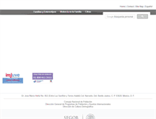 Tablet Screenshot of municipioseguro.segob.gob.mx